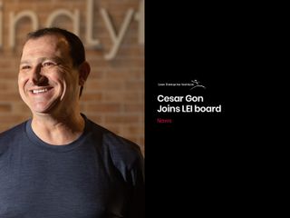 Cesar Gon joins LEI