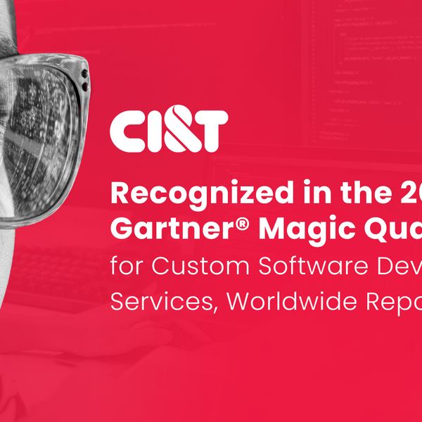 CI&T Recognized in the 2023 Gartner® Magic Quadrant™ for Custom Software Development Services, Worldwide Report